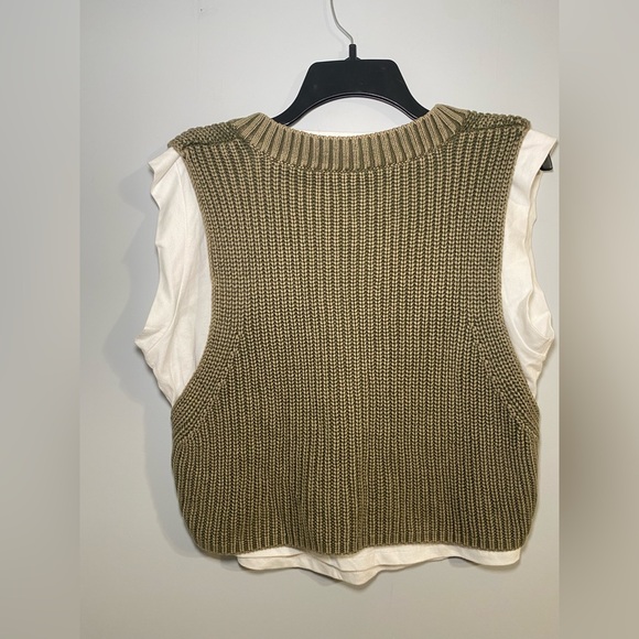 Anthropologie Pilcro Twofer Sweater Tee Size M - Picture 5 of 9